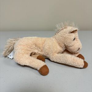 Horse Pony Plush Stuffed Animal Brown Derby Winner Toy Rehoboth Beach Funland